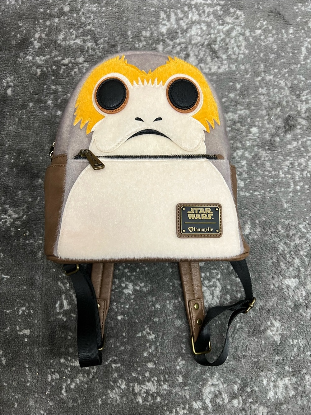 Star Wars loungefly Porg mini backpack